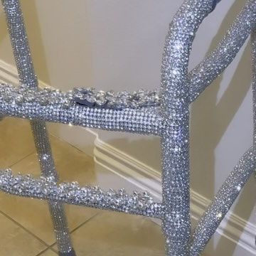 Angela Basilyan on Instagram: "Who said you can’t have a bling walker! Needing a walker doesn’t need to be boring…I got you 😜 . $550 plus shipping the #walker cannot be folded down after if you want it fully crystallized! . . . . #retirement #retirementplanning #retirementgoals #walker #medicalwalker #glamgrandma #grandmaglam" Walker Decorations Decorating Ideas, Debt Payoff, Who Said, I Got You, Walkers, Say You, Need This, Medical, Canning