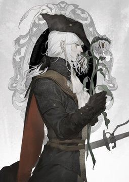 (1) Media posts by 拉卜出屎 (@carrottrembling) / X Maria Bloodborne, Bloodborne Characters, Lady Maria, Elias Ainsworth, Dark Souls Artwork, Bloodborne Art, Soul Game, Dark Souls 3, Dark Souls Art