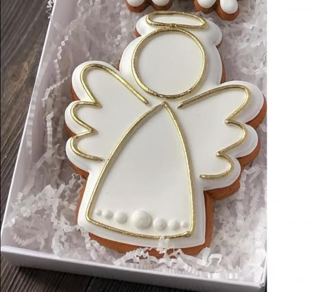 Comunion Cake, Angel Cookies, Baptism Cookies, Christmas Sugar Cookies Decorated, Chocolate Covered Strawberries Bouquet, Communion Cakes, Sugar Cookie Designs, Pretty Cookies, Christmas Cookies Decorated