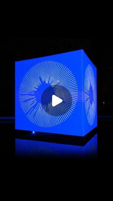 Cube Installation, Giant Dice, Interactive Sculpture, 3d Projection Mapping, Ombre Art, 3d Projection, Projection Mapping, Motion Graphic, Land Art