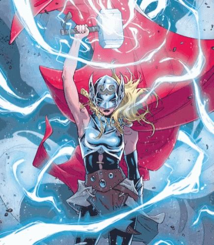 Lady Thor, Stark Tower, Thor Art, Female Thor, Robert E Howard, Thor Comic, Jane Foster, Comics Illustration, The Mighty Thor