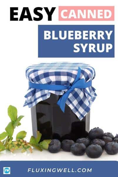 Blueberry Syrup Recipe Easy, Blueberry Pancake Syrup, Blueberry Syrup Recipe, Homemade Blueberry Syrup, Canned Blueberries, Blueberry Syrup, Pancake Syrup, Blueberry Recipes, Cooking For Two