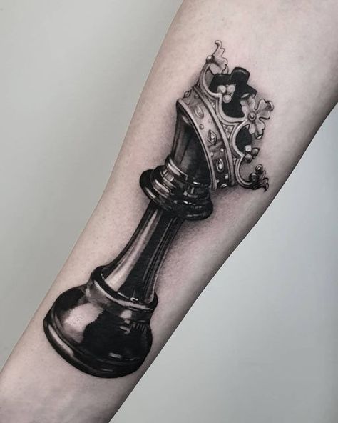 Queen Chess Piece Tattoo. Queen Chess Piece Tattoo, Cagliari Italy, Chess Piece Tattoo, Chess Tattoo, King Chess Piece, Queen Chess, Queen Chess Piece, Chess Queen, Queen Tattoo