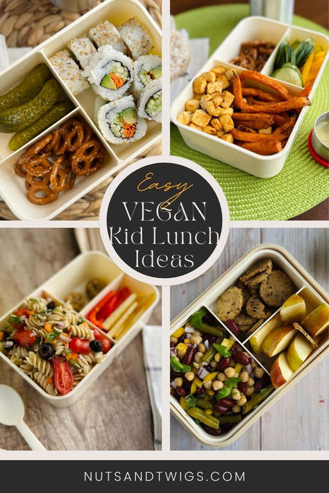 If you're looking for some vegan lunchbox ideas and tips I have rounded up some of the best plant-based lunch ideas and tips to make your life easy and your children's lunchboxes something they look forward to opening. Plant Based Kids Lunch, Packable Vegan Lunches, Vegan Lunch Box Ideas For Kids, Plant Based Bento Box Ideas, Vegan Lunchables For Adults, Vegan Snack Box Ideas, Kids Vegan Lunch Ideas, Vegan Kids Lunch Box Ideas, Vegetarian School Lunch Ideas For Kids