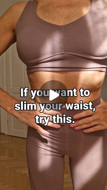 How To Get Slim Waist, Belly Fat Burner Workout, Belly Workout Challenge, Standing Abs, Easy Exercises, Fitness Pilates, Tummy Workout, More Protein, Basic Workout