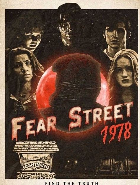 Fear Street Trilogy movie posters and artwork #fearstreet #netflix #movieposters #artwork #textless #fantasy #horror #drama #adventure #rlstine Horror Posters Vintage, Retro Horror Movie Posters, Vintage Horror Movie Posters, Horror Movie Aesthetic, It Poster, Street Pics, Grunge Posters, 2 Sisters, Fear Street