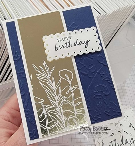 Patty Bennett Stampin Up Ideas, Stampin Up Splendid Day, Birthday Gift Card Holder, Patty Bennett, Card Playing, Birthday Card Ideas, Card Making Ideas, Free Stamps, Birthday Gift Cards