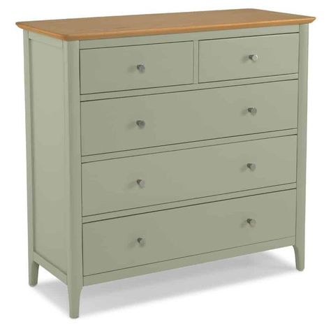 Sage Green Furniture, Green Chest Of Drawers, Tv Room Decor, Narrow Chest Of Drawers, Wooden Chest Of Drawers, Green Dresser, Wide Chest Of Drawers, Oak Chest Of Drawers, Aesthetic Bedroom Ideas