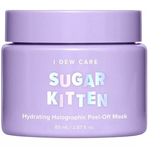 I DEW CARE Sugar Kitten Hydrating Holographic Peel-Off Mask I Dew Care, Skin Care Routine For 20s, Clear Complexion, Korean Skin, Peel Off Mask, Face Skin Care, Hand Care, Simple Skincare, Skin Care Regimen