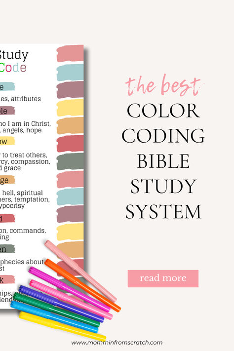 Ways To Color Code Your Bible, Highlighting Bible Ideas, Color Coding For Bible, Color Code Bible Study, Colour Coding Bible, Bible Marking Color Code, Bible Verse Highlighting, Bible Highlighter System, Bible Tabbing System