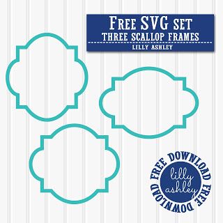 Freebie SVG Cut File Set of Frames Free Svg Shapes For Cricut, Svg Shapes Free, Svg Frames Free, Monogram Frames Svg Free, Cricut Frames, Free Cricut Downloads, Vinyl Pictures, Cricut Artwork, Svg Shapes