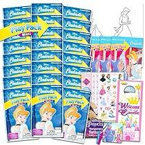 Cinderella Birthday Party Favors, Disney Cinderella Birthday Party, Cinderella Party Favors, Cinderella Play, Cinderella Gifts, Disney Party Favor, Disney Activities, Books Stickers, Cinderella Prince