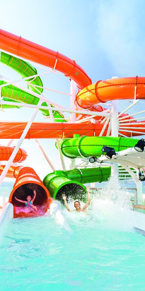 Fun Water Parks, Water Park Rides, Independence Of The Seas, Liberty Of The Seas, Carribean Cruise, Best Cruise Ships, Royal Caribbean Cruises, Royal Caribbean Ships, Warp Speed