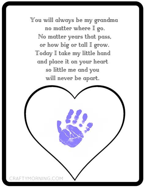 Never Be Apart Grandma Poem Printable - Crafty Morning Grandma Poem, Gift Idea For Grandma, Grandma Crafts, Grandparents Day Crafts, Diy Mother's Day Crafts, Mother's Day Printables, Mothers Day Poems, Grandmas Mothers Day Gifts, Grandparents Day Gifts