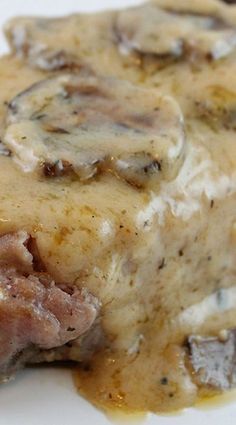 Garlic Butter & Mushrooms Baked Pork Chops Ina Garten Pork Chops, Dinner Ideas With Pork Chops, Butter Mushrooms, Pork Chop Recipes Crockpot, Garlic Butter Mushrooms, Clean Meals, Easy Pork Chops, Pork Chop Recipes Baked, Chop Recipes