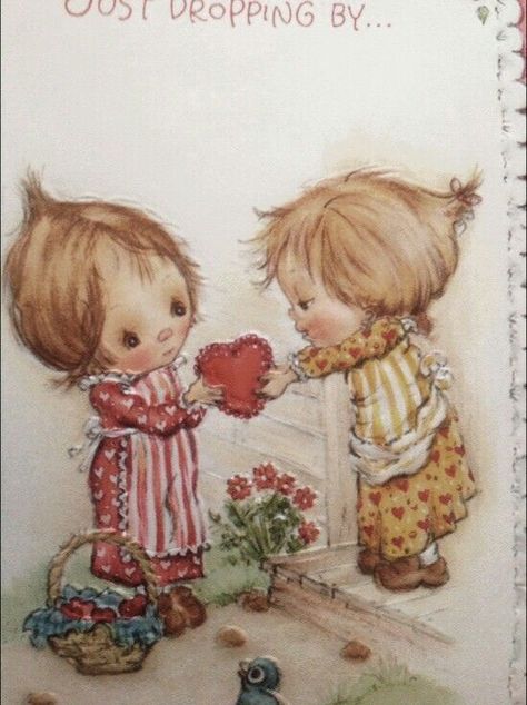 ❤️️Hearts ~ Betsey Clark Hollie Hobbie, Betsy Clark, Disney Best Friends, Hearts Day, Holly Hobby, Clark Art, Sarah Kay, Mom Love, Holly Hobbie