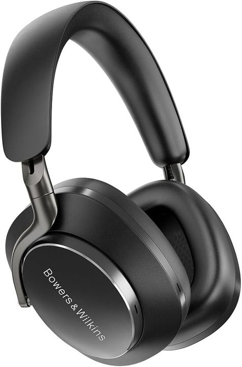 Bowers & Wilkins PX8 Flagship Noise Cancelling Wireless Over Ear Headphones with Bluetooth 5.0 & Quick Charge, 30 Hours of High-Resolution Playback and Built-In Microphone - Black: Amazon.co.uk: Electronics & Photo Bowers Wilkins, Headphone With Mic, Black Headphones, Ear Headphones, Noise Cancelling Headphones, Active Noise Cancellation, Microphones, Wireless Headphones, Noise Cancelling