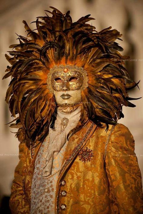 Lion Venice Carnevale, Mask Time, Venice Carnivale, Venice Carnival Costumes, Costume Carnaval, Venice Mask, Venetian Carnival Masks, Wearing Mask, Venetian Carnival