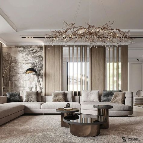 Neoclassic Living Room, Dreamy Living Room, Art Deco Style Interior, Bright Living Room, Lounge Design, Classic Interior, A Living Room, Floor Decor, Luxury Living Room