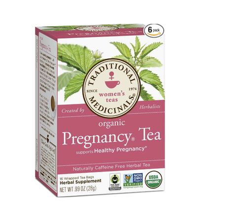 Traditional Medicinals Organic Pregnancy Tea, $22, Amazon Pregnancy Herbs, Pregnancy Tea, Pregnancy Support, Pregnancy Nutrition, Natural Pregnancy, Pregnancy Food, Herb Tea, Pregnant Diet, First Pregnancy