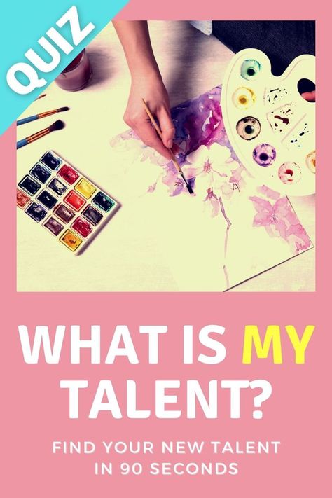 Cool Talents To Learn, What Hobby Am I, Talents List, Talents To Learn, Art Quiz, Youtube Names, Color Quiz, Quiz Design, Hidden Talents