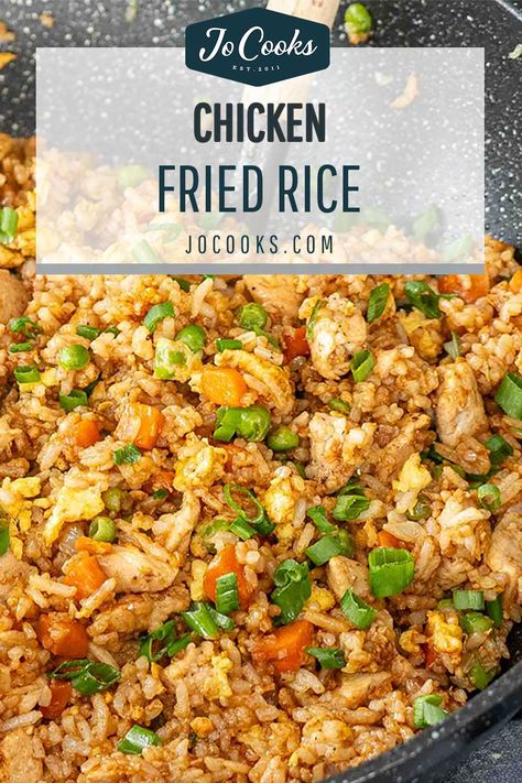 Cooked Rice Recipes Leftover, Meal Prep For Picky Eaters, Using Leftover Rice, Cooked Rice Recipes, Easy Chicken Fried Rice, Chicken Fried Rice Recipe Easy, Rice Sides, Easy Bakes, Chicken Fried Rice Easy