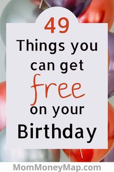 Free Stuff On Your Birthday, Free On Your Birthday, Freebies On Your Birthday, Get Free Stuff Online, Freebies By Mail, Birthday Giveaways, Birthday Freebies, Free Samples By Mail, Stuff For Free