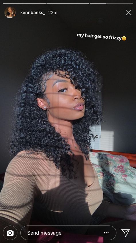 Like what you see, follow me.! PIN: @IIjasminnII✨GIVE ME MORE BOARD IDEASS Best Human Hair Extensions, Hair Extensions For Short Hair, Black Hair Extensions, Pelo Afro, Hair Sale, Trending Hairstyles, Short Natural Hair Styles, Curly Girl, Human Hair Extensions