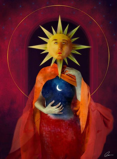 Mariana Pavlova Mystic Mama, 3d Sketch, Rennaissance Art, Digital Museum, Intuitive Art, Sacred Feminine, Futuristic Art, Big Art, Visionary Art