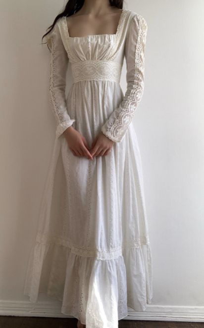 Sax Dress, Gunne Sax Dress, Old Fashion Dresses, Old Dresses, Gunne Sax, Fantasy Dress, Mode Inspiration, Looks Vintage, Fancy Dresses