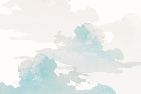 Gray cloudy sky background design resource | premium image by rawpixel.com / Ning Cloudy Sky Background, Blue Watercolor Wallpaper, Clouds Watercolor, Sky Photoshop, Sky Textures, Watercolour Background, Watercolor Clouds, Watercolor Sky, Architecture Background