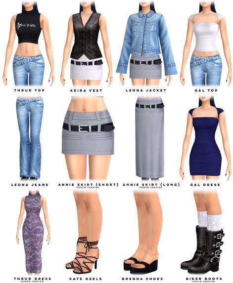 Sims 4 Cc Package Clothes, Clothes Cc, Free Sims 4, The Sims 4 Packs, Sims 4 Mm Cc, Sims 4 Body Mods, Sims 4 Expansions, Sims 4 Gameplay, Sims 4 Dresses