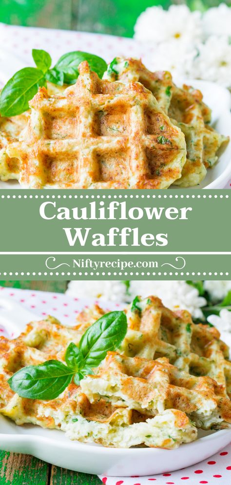 Breakfast Cauliflower, Cauliflower Chaffles, Waffle Dinner, Broccoli Waffles, Veggie Waffle Recipe, Vegetable Waffles, Veggie Waffles, Vegetable Waffle Recipe, Cauliflower Waffles