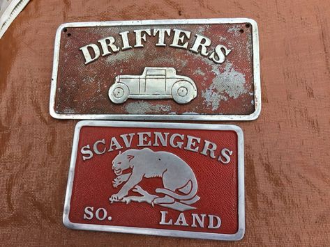 Car Clubs Plaques, Car Club, Vintage Car, Bottle Opener Wall, Vintage Cars, Garage, Novelty Sign, The Originals