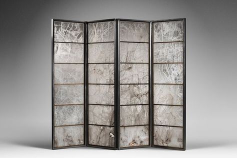 Folding Screen Room Divider, Feature Wall Design, Partition Screen, Space Dividers, Room Divider Screen, Folding Screen, Crystal Wall, Interior Design Art, Screen Design