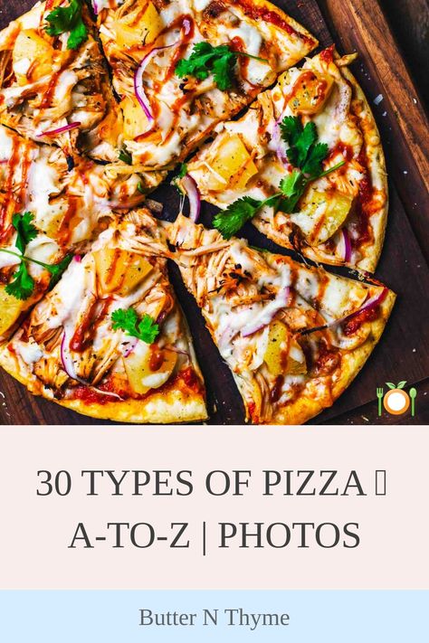 Explore different types of pizza recipes from around the world. From Neapolitan to Tarte Flambée, learn about all the delicious varieties. pizzas typesof pizza Different Types Of Pizza, Pizza Type Recipes, Unique Pizza Recipes, Pizza Variety, Make Homemade Pizza, Pizza Easy, Unique Pizza, Best Homemade Pizza, Types Of Pizza