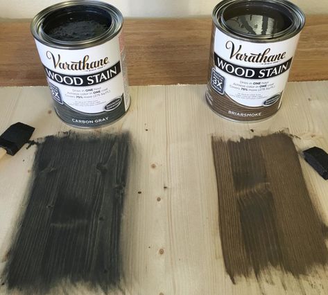 Learn how to get the perfect stained finish on furniture with this quick and easy-to-follow how-to video by www.shanty-2-chic.com How To Stain Wood, Varathane Wood Stain, Varathane Stain, Grey Stained Wood, Stain Wood, Staining Furniture, Shanty 2 Chic, Floor Stain, Wood Pallet Wall