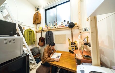 Japanese Studio Apartment, Japanese Small Apartment, Tiny Japanese Apartment, Japanese Apartment Interior, Japanese Room Ideas, Japanese Interior Design Modern, Japanese Room Decor, Small Room Interior, Tokyo Apartment