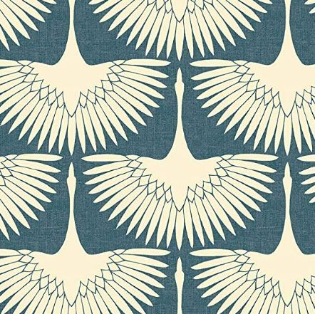 Genevieve Gorder, Flock Wallpaper, Semi Gloss Paint, Bold Wallpaper, Art Deco Wallpaper, Peel And Stick Vinyl, Bird Wallpaper, Wallpaper Rolls, Stick On Wallpaper