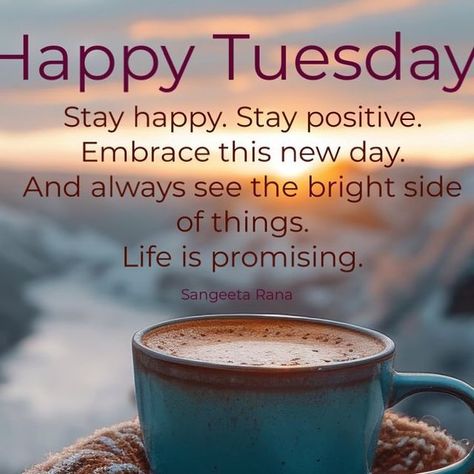 Thoughtfultable.com on Instagram: "Happy Tuesday♥️" Hello Tuesday Quotes, Good Morning Tuesday Inspiration, Happy Tuesday Funny, Tuesday Motivation Inspiration, Tuesday Morning Quotes, Morning Stickers, Escape Quotes, Tuesday Motivation Quotes, Weekly Motivation