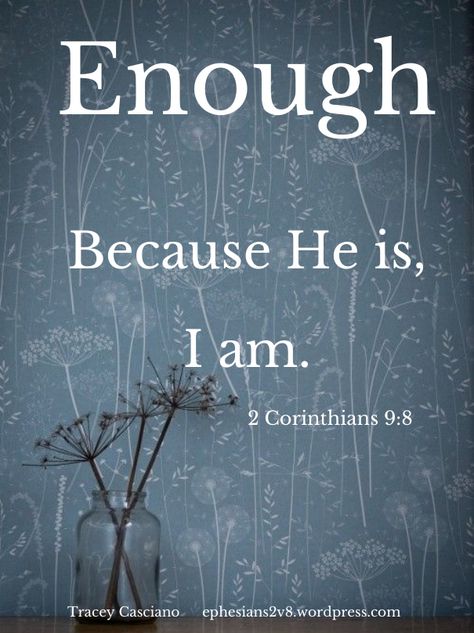 I am enough. This past weekend I had the opportunity to go to an amazing retreat called Winsome. It is in a beautiful spot in the mountains of Pennsylvania and I was excited about getting away for … He Is Enough Tattoo, I Am Enough Tattoo, Marisa Peer, Enough Tattoo, Enough Is Enough Quotes, Psalm 16:11, The Great I Am, Bible Study Help, I Am Enough