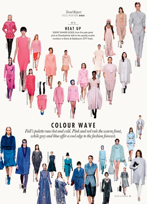 Trend Report Layout, Fashion Website Design, Report Layout, Fashion Magazine Design, Fashion Magazine Layout, Lookbook Design, 잡지 레이아웃, Fashion Layout, Color Wave