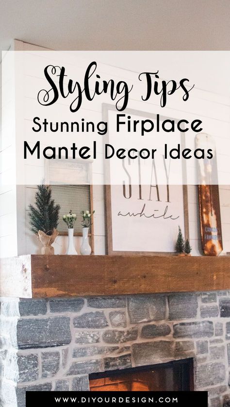 Here is 3 different technique that you need to keep in mind when you are decorating a fireplace. Use the accessories in your home and try to create different compositions on your fireplace mantel. #fireplacestyling #homedecor #fireplacemantel #styling What To Hang Over Fireplace Mantels, Mantel With Artwork, Mantle Decor With Large Picture, Mantle Decor Inspiration, Transitional Mantel Decorating Ideas, Layered Mantel Decor, Wall Art Over Fireplace Mantels, Fireplace Mantel Styling, Mantle Decorating Ideas Minimalist