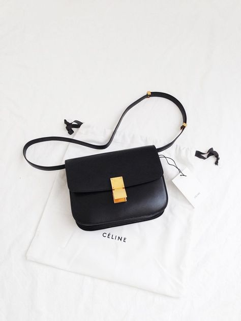 Stunning Celine Mini Bag Celine Box Bag, Celine Box, Fashion Gone Rouge, Cheap Purses, Black Cross, Cute Purses, Celine Bag, New Fashion Trends, Purses Designer