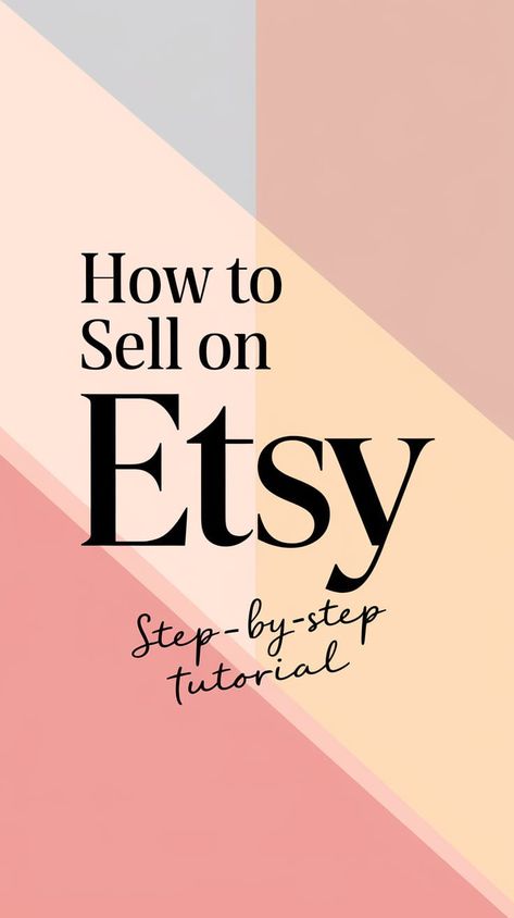 Want to learn how to sell on Etsy the easy way? This blog post simplifies the process of starting an Etsy business, from opening your shop to creating product listings that attract buyers. Find out how to get started, what to sell, and how to make money on Etsy with a few simple steps. Whether you’re new to online selling or looking to grow your creative side hustle, Etsy is a great place to start! How To Start An Online Resale Shop, How To Sell On Ebay Tips, Antique Store Displays, Small Business Plan Template, Starting An Etsy Business, Business Plan Outline, Products To Sell Online, Business Plan Template Free, Start A Small Business