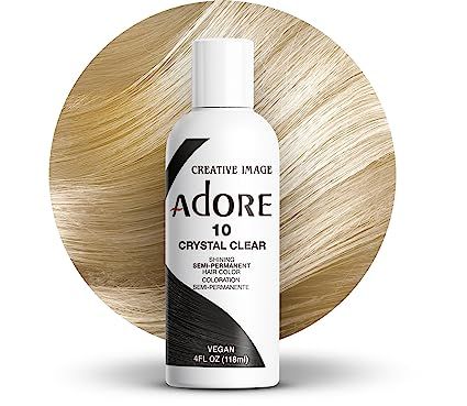 Adore Semi Permanent Hair Color, Adore Hair Dye, Natural Dark Blonde, Clear Hair, Semi Permanent Hair Dye, Brown Hair Dye, Semi Permanent Hair Color, Permanent Hair Dye, Hair Makeover