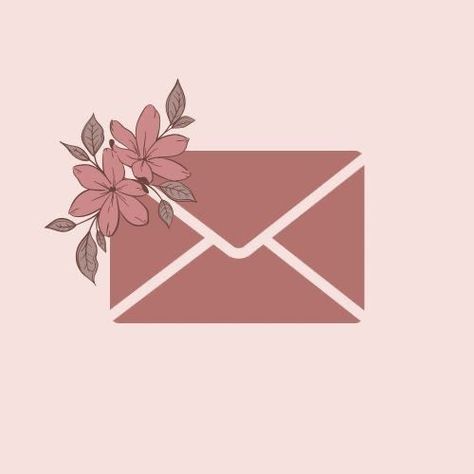 Aesthetic Message, Iphone Makeover, Message Pink, All Apps Icon, Collage Photo Frame Design, Message Logo, Email Icon, Flower App, Cute Home Screen Wallpaper