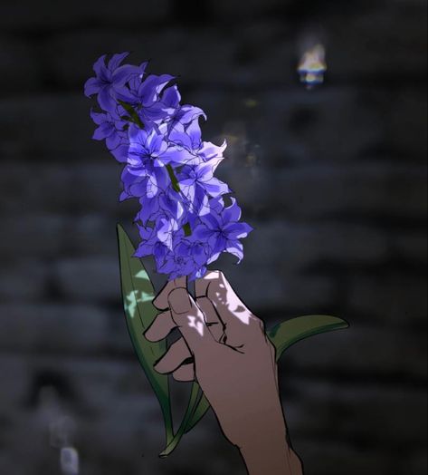 Apollo And Hyacinth, Hyacinth Flowers, Lily Wallpaper, Purple Hyacinth, Duos Icons, Hand Drawing Reference, Anime Artwork Wallpaper, Cute Anime Profile Pictures, Phone Wallpaper Images