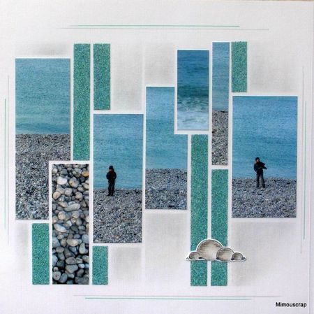 Beach Scrapbook, Beach Scrapbook Layouts, Lea France, Cruise Scrapbook, Ocean Shore, Vacation Scrapbook, Summer Scrapbook, Ideas Craft, Scrapbooking Photo