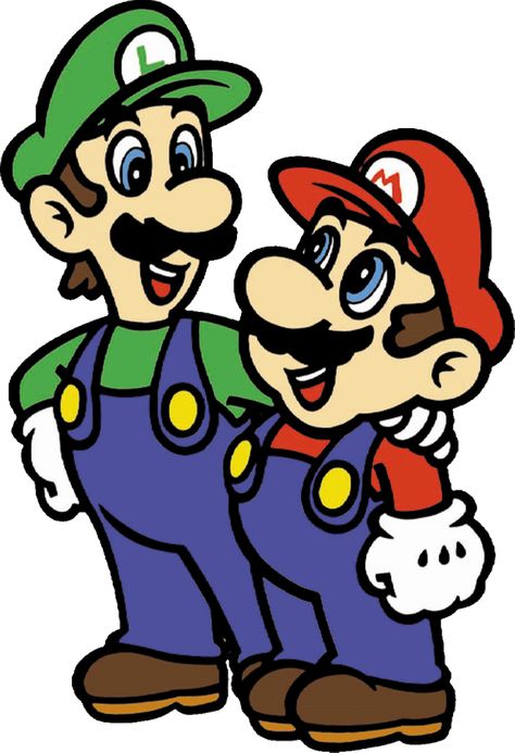 Mario Y Luigi, Mario E Luigi, Super Mario And Luigi, Mario Games, Super Mario World, Super Mario Art, Super Mario Brothers, Mario Art, Mario Bros.